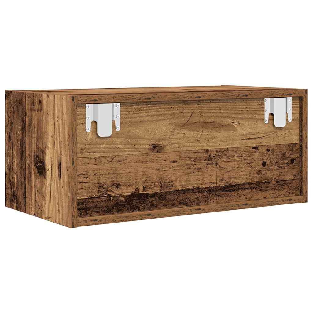 TV-Møbel Gammelt Tre Tv-benker 2 stk 60x31x25,5 cm