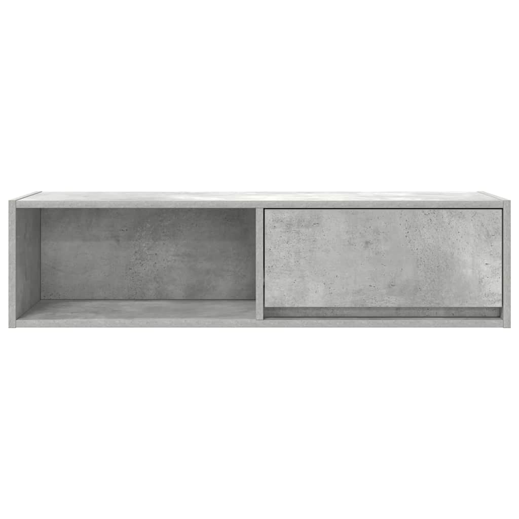 TV-Møbel Betonggrå TV-benk 100x31x25,5 cm