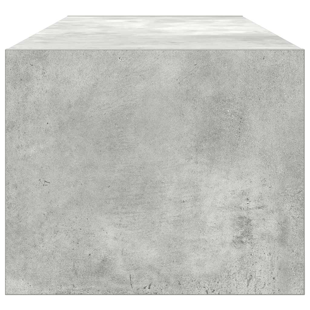 TV-Møbel Betonggrå TV-benk 100x31x25,5 cm
