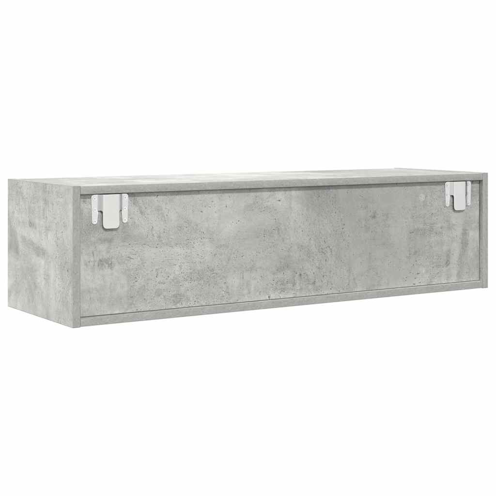 TV-Møbel Betonggrå TV-benk 100x31x25,5 cm