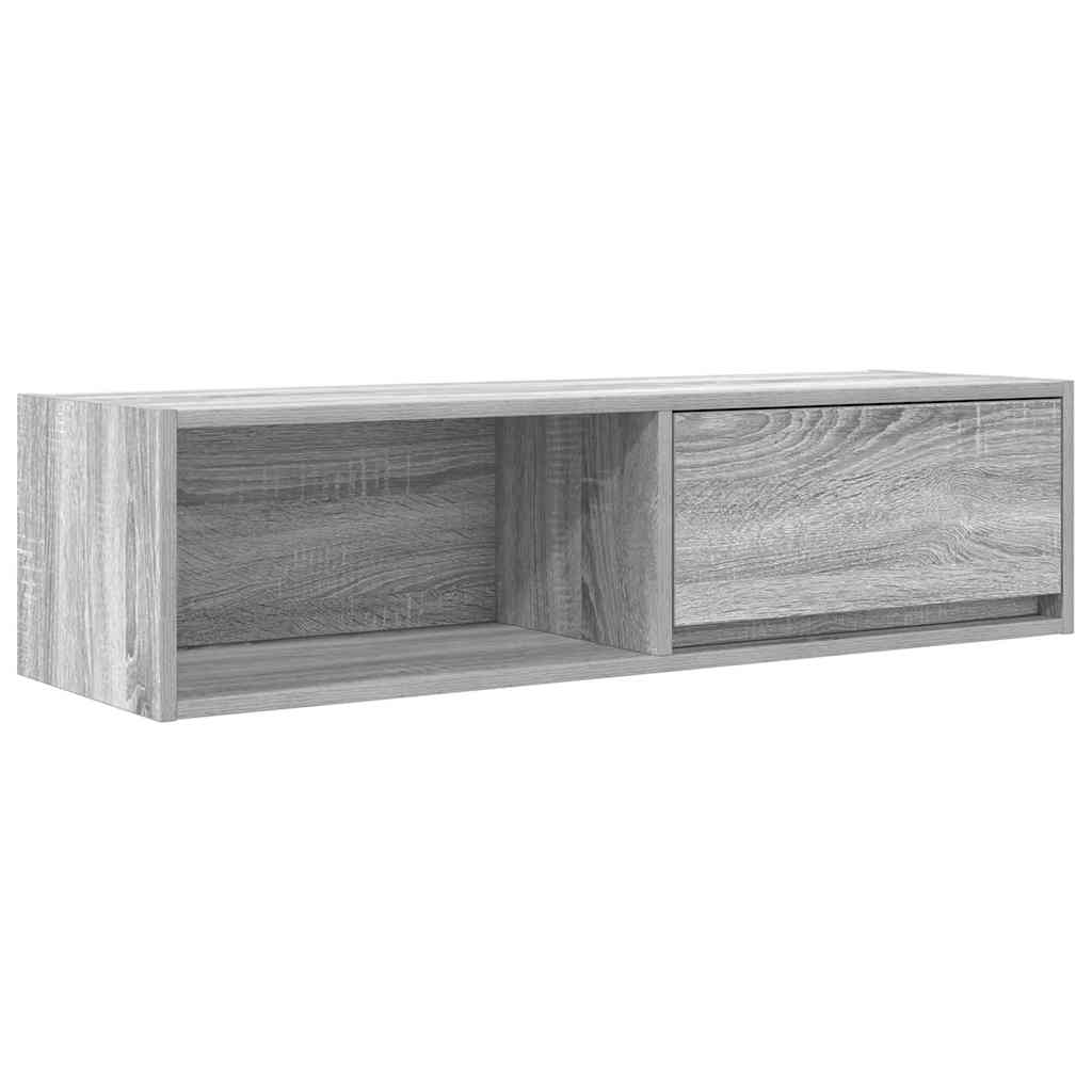 TV-Møbel Sonoma Grå Tv-benk Eik 100x31x25,5 cm