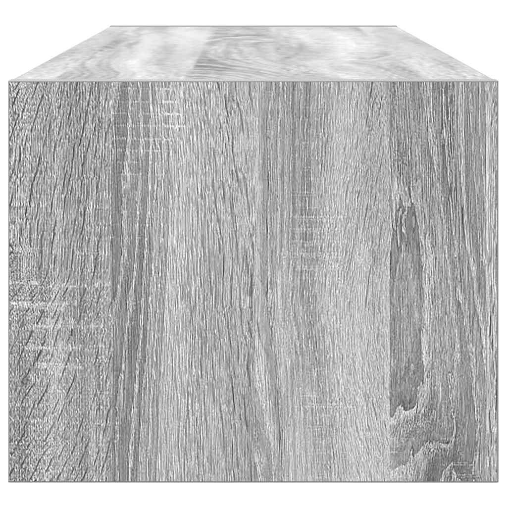 TV-Møbel Sonoma Grå Tv-benk Eik 100x31x25,5 cm