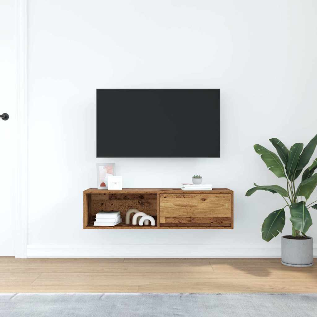 TV-Møbel Gammelt Tre Tv-benk 100x31x25,5 cm