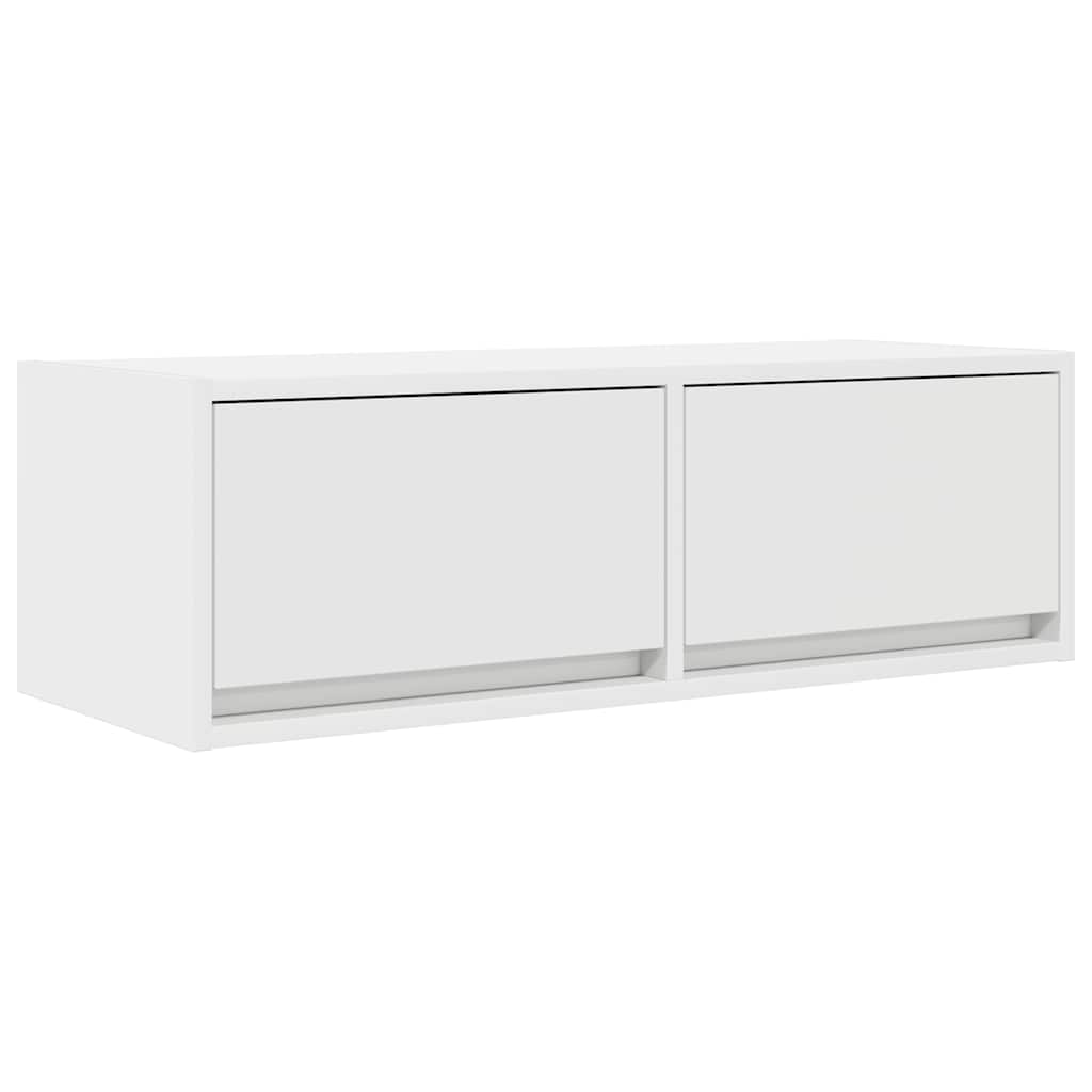 TV-Møbel Hvit Tv-benk 80x31x25,5 cm