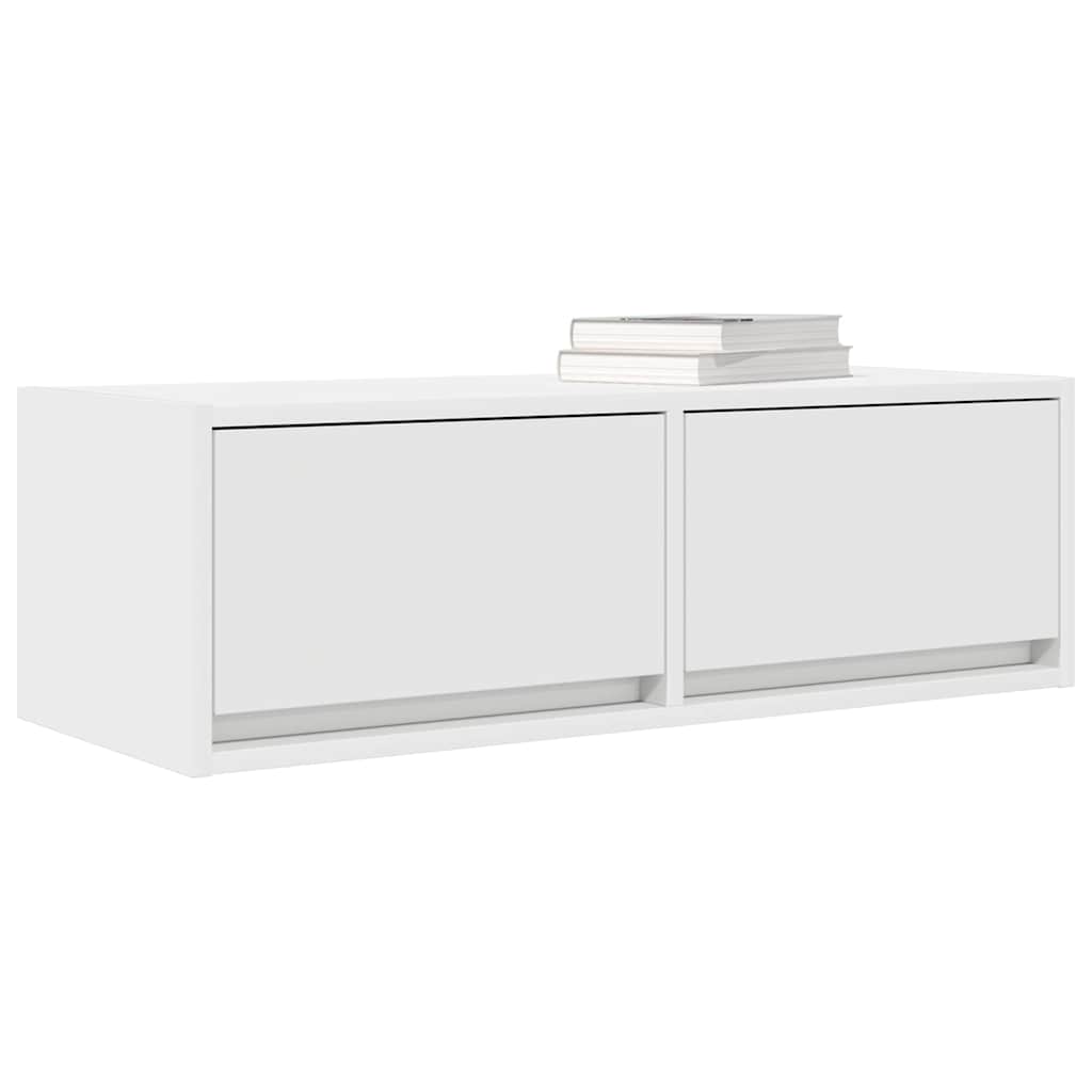 TV-Møbel Hvit Tv-benk 80x31x25,5 cm