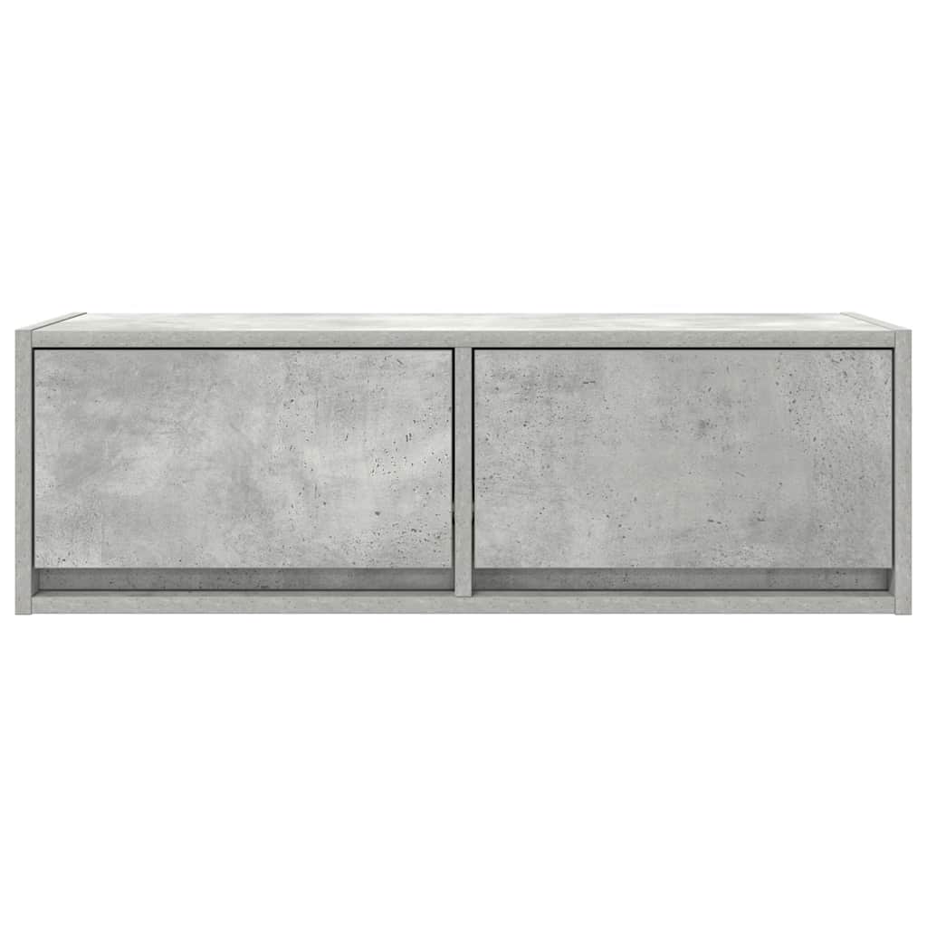 TV-Møbel Betonggrå Tv-benk 80x31x25,5 cm