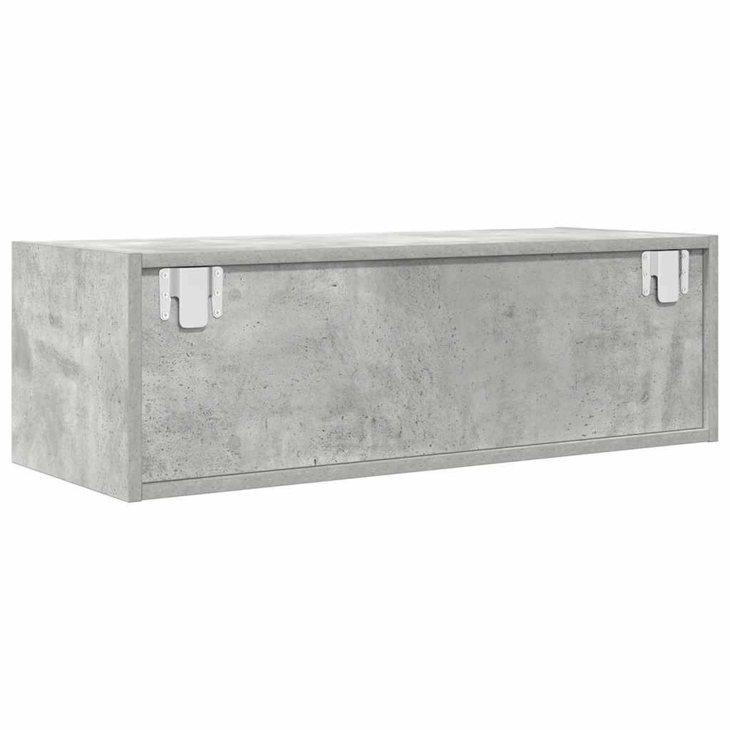 TV-Møbel Betonggrå Tv-benk 80x31x25,5 cm