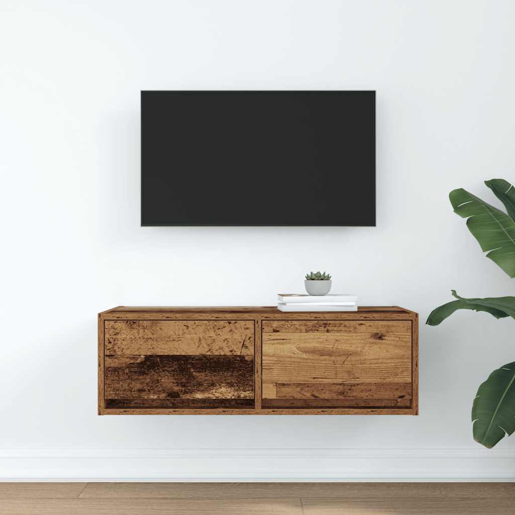 TV-Møbel Gammelt Tre Tv-benk 80x31x25,5 cm