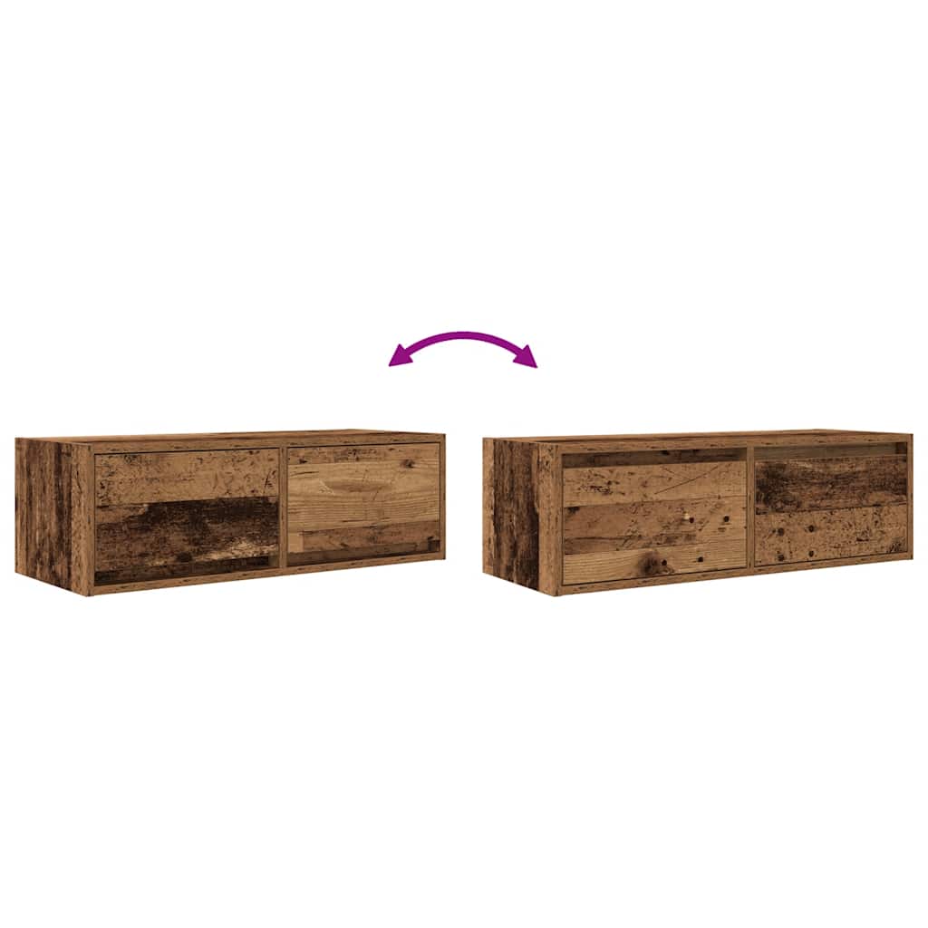 TV-Møbel Gammelt Tre Tv-benk 80x31x25,5 cm