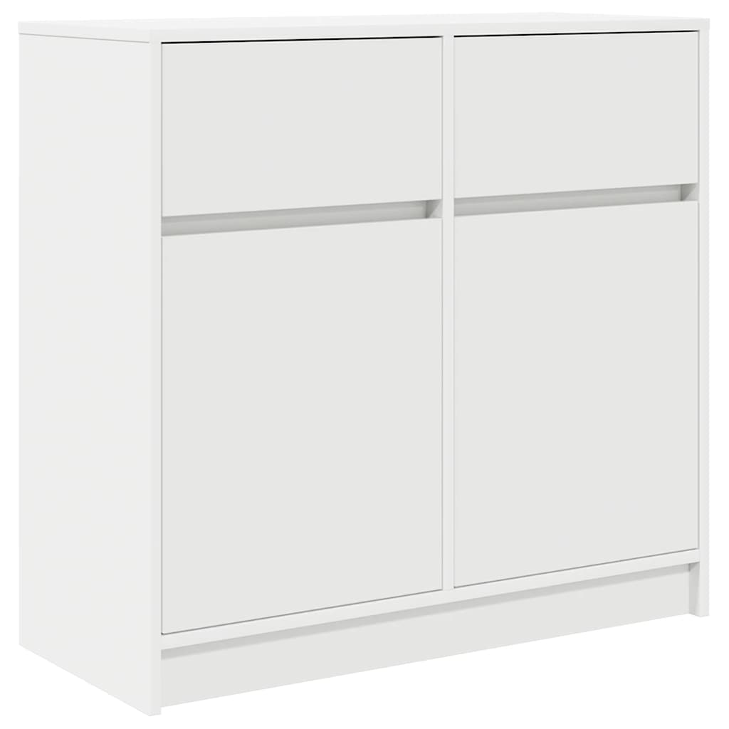 Skjenk Hvit med skuff 80x34x76 cm