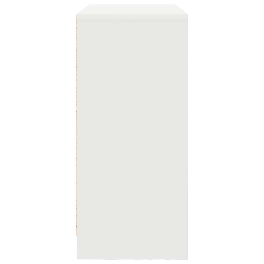 Skjenk Hvit med skuff 80x34x76 cm