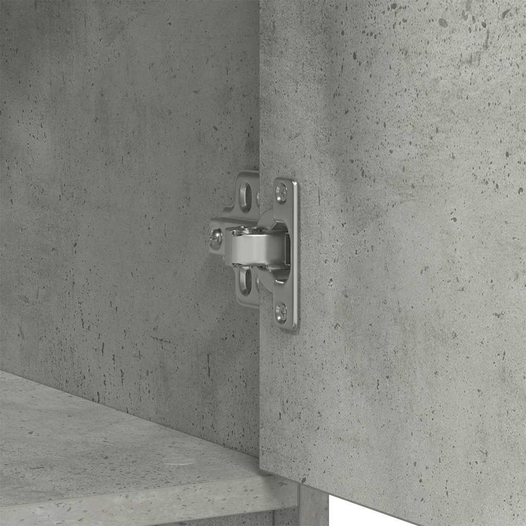 Skjenk Betonggrå med skuff 80x34x76 cm