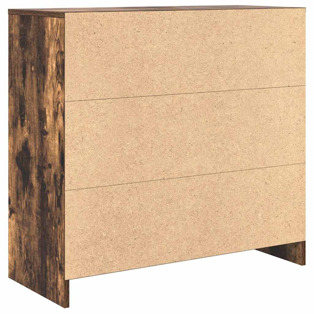 Skjenk Røkt Eik med skuff 80x34x76 cm