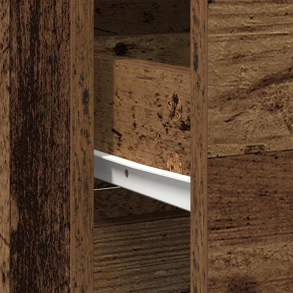 Skjenk Gammelt Tre med skuff 80x34x76 cm