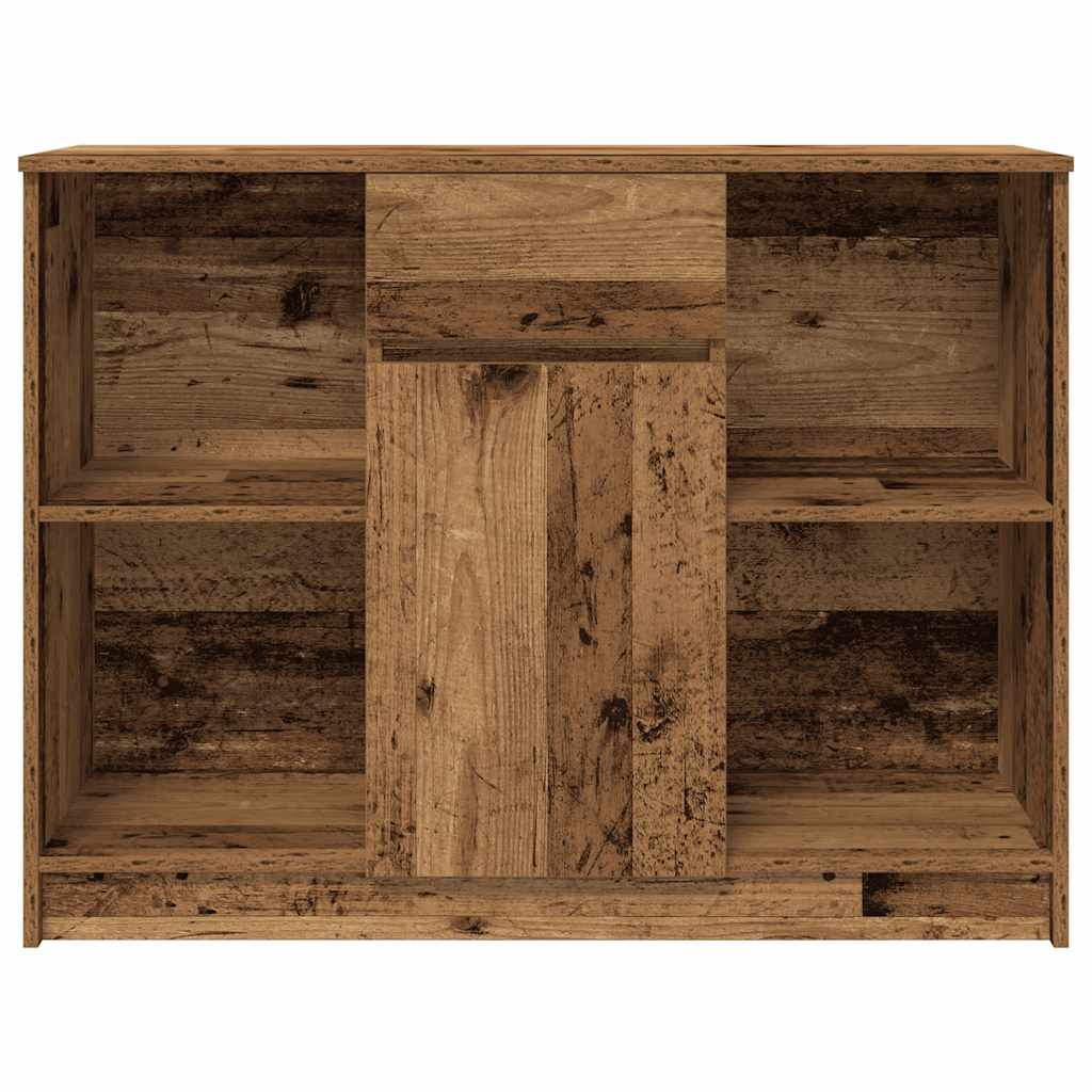 Skjenk Gammelt Tre med 6 skuffer 101x35x76 cm