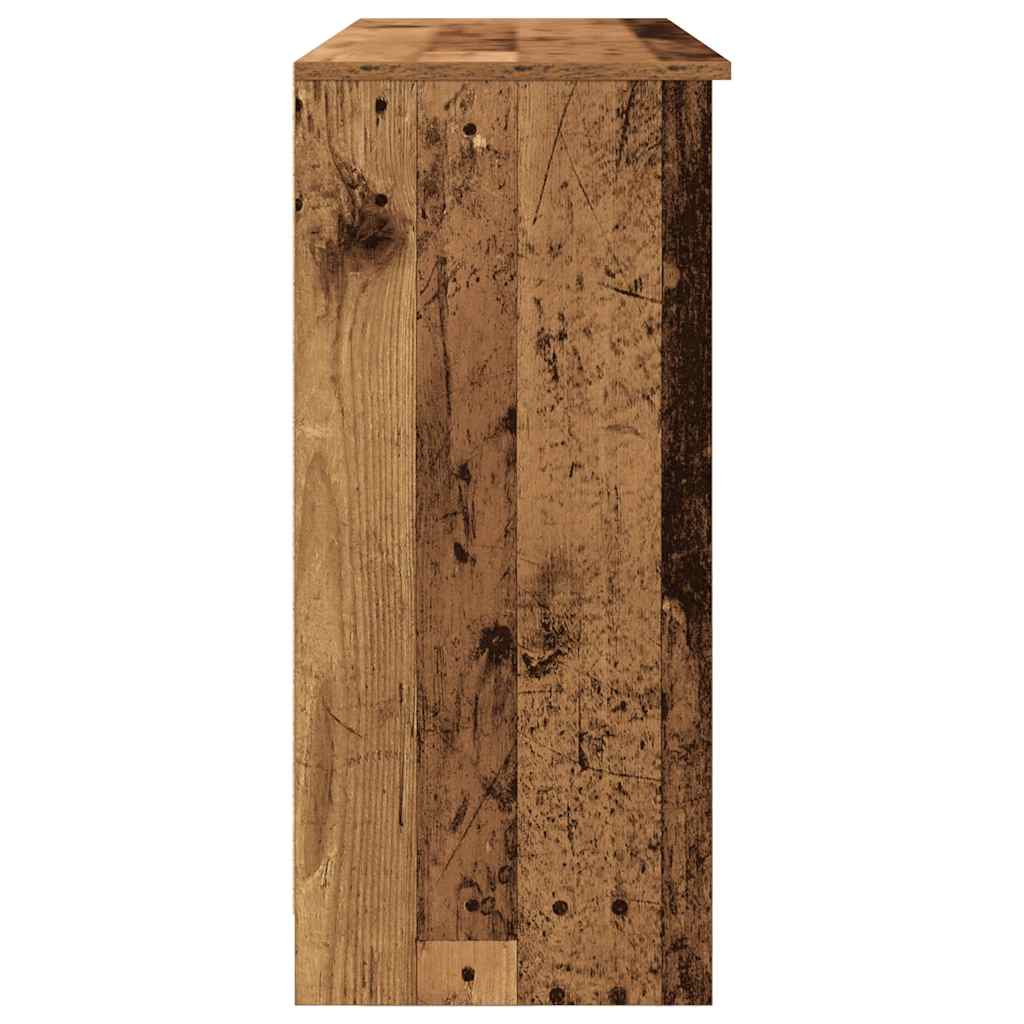 Skjenk Gammelt Tre med 6 skuffer 101x35x76 cm