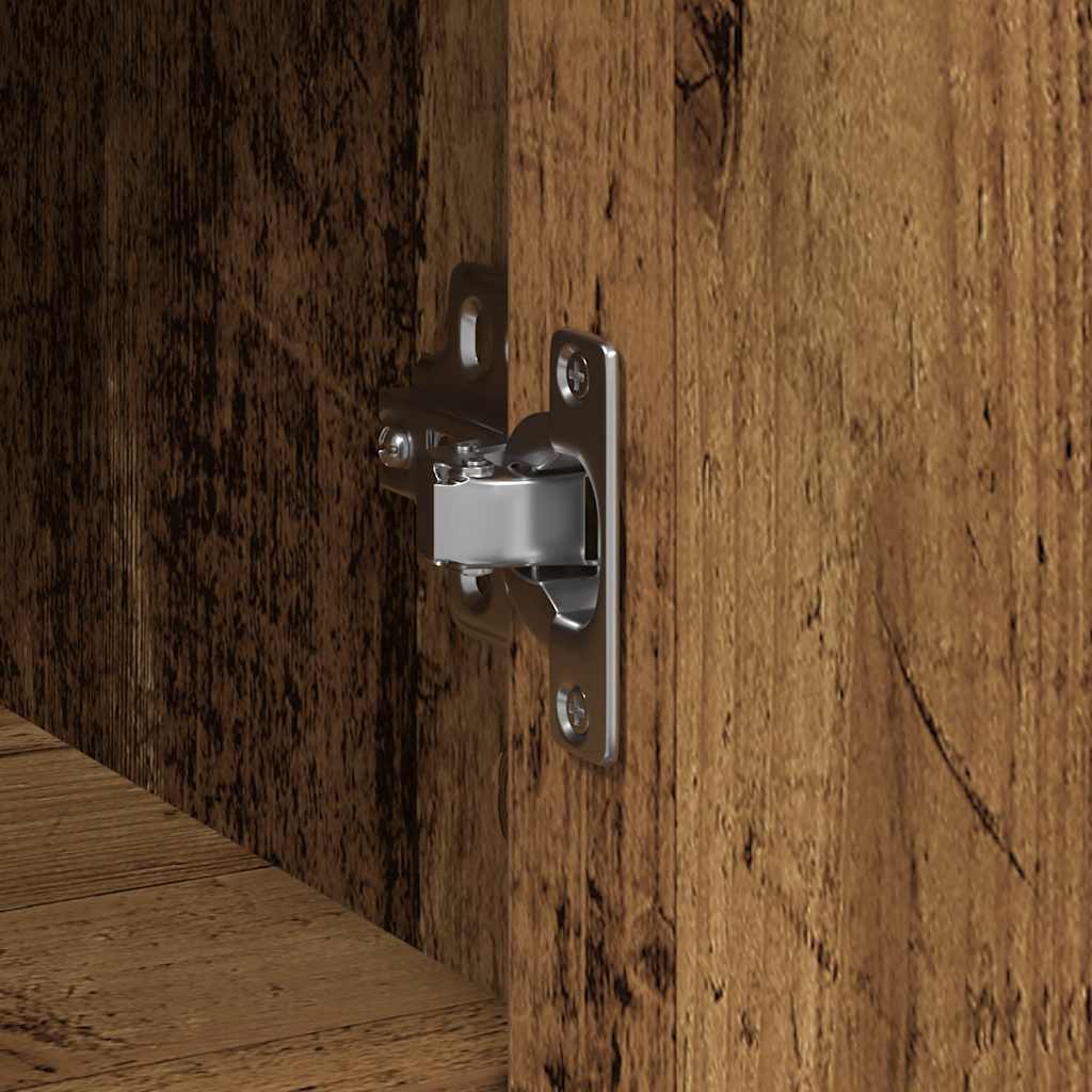 Skjenk Gammelt Tre med 6 skuffer 101x35x76 cm