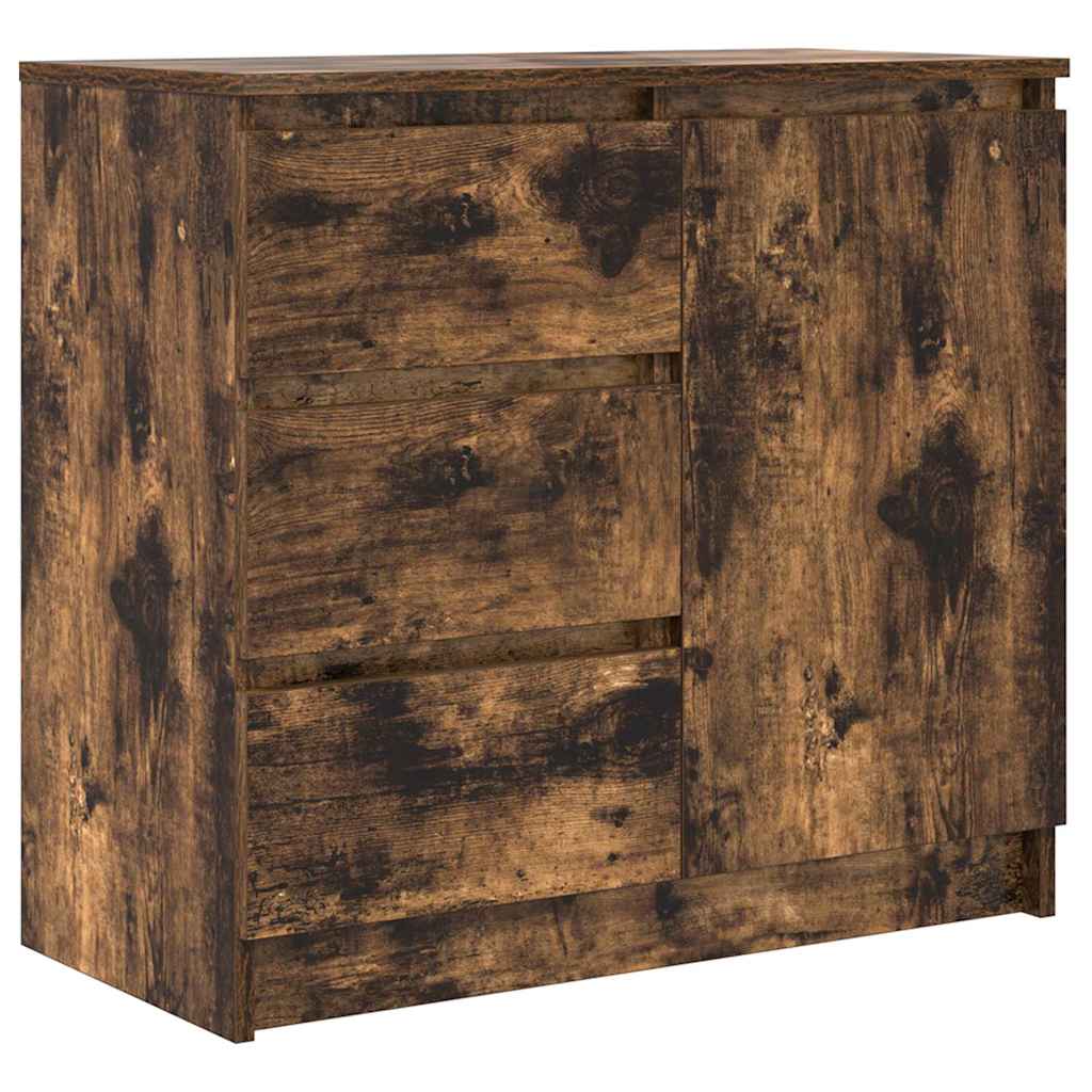 Skjenk Røkt Eik med skuff 71x35x65 cm