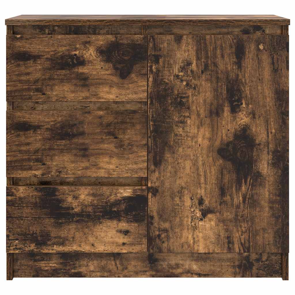 Skjenk Røkt Eik med skuff 71x35x65 cm