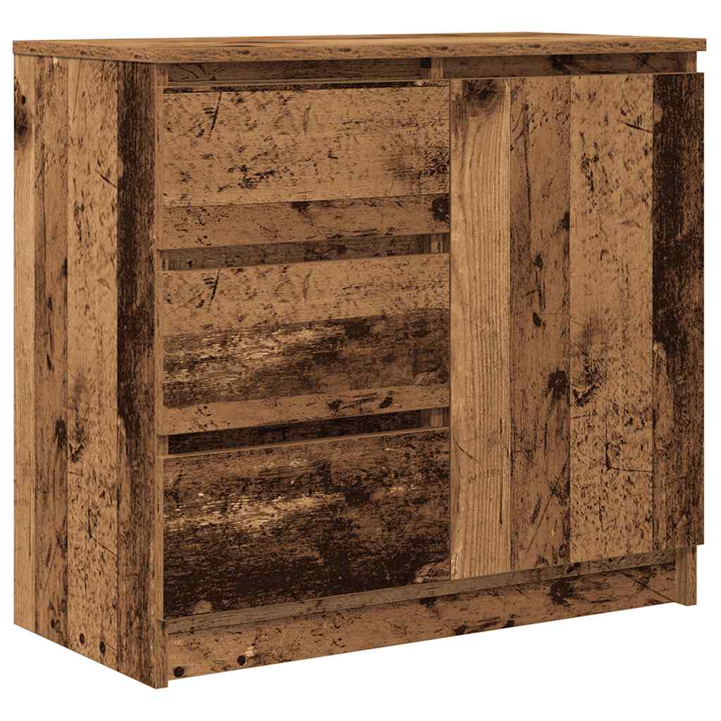 Skjenk Gammelt Tre med skuff 71x35x65 cm