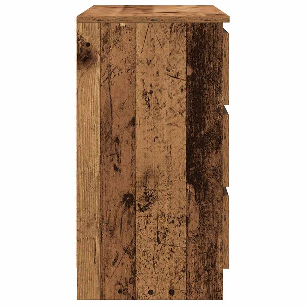 Skjenk Gammelt Tre med skuff 71x35x65 cm