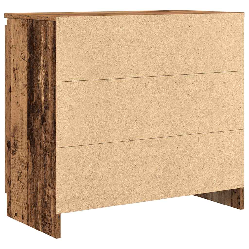 Skjenk Gammelt Tre med skuff 71x35x65 cm