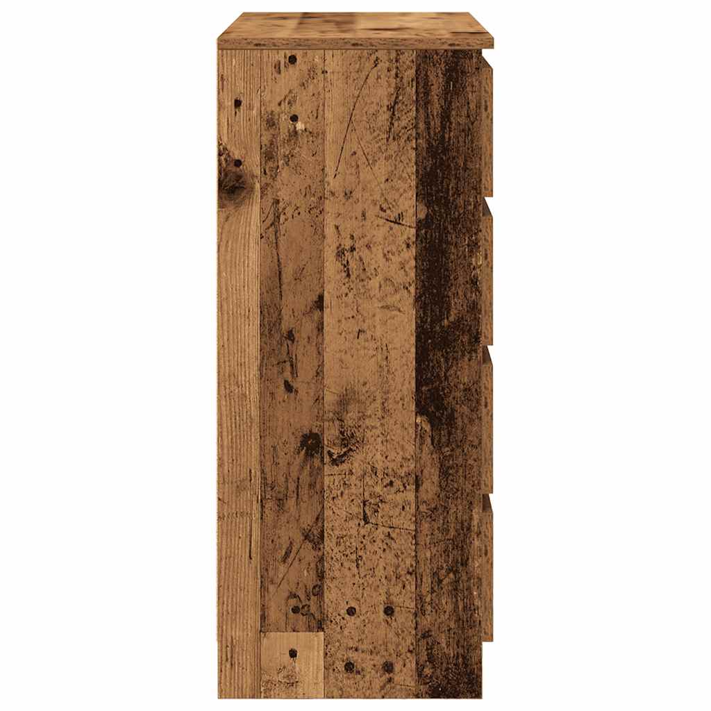 Skjenk Gammelt Tre med skuffer 71x35x84 cm