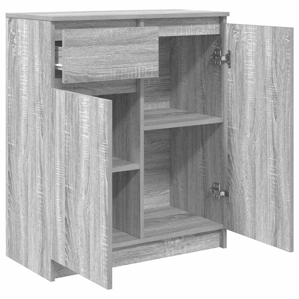 Skjenk Sonoma Grå med skuff 71x35x84 cm