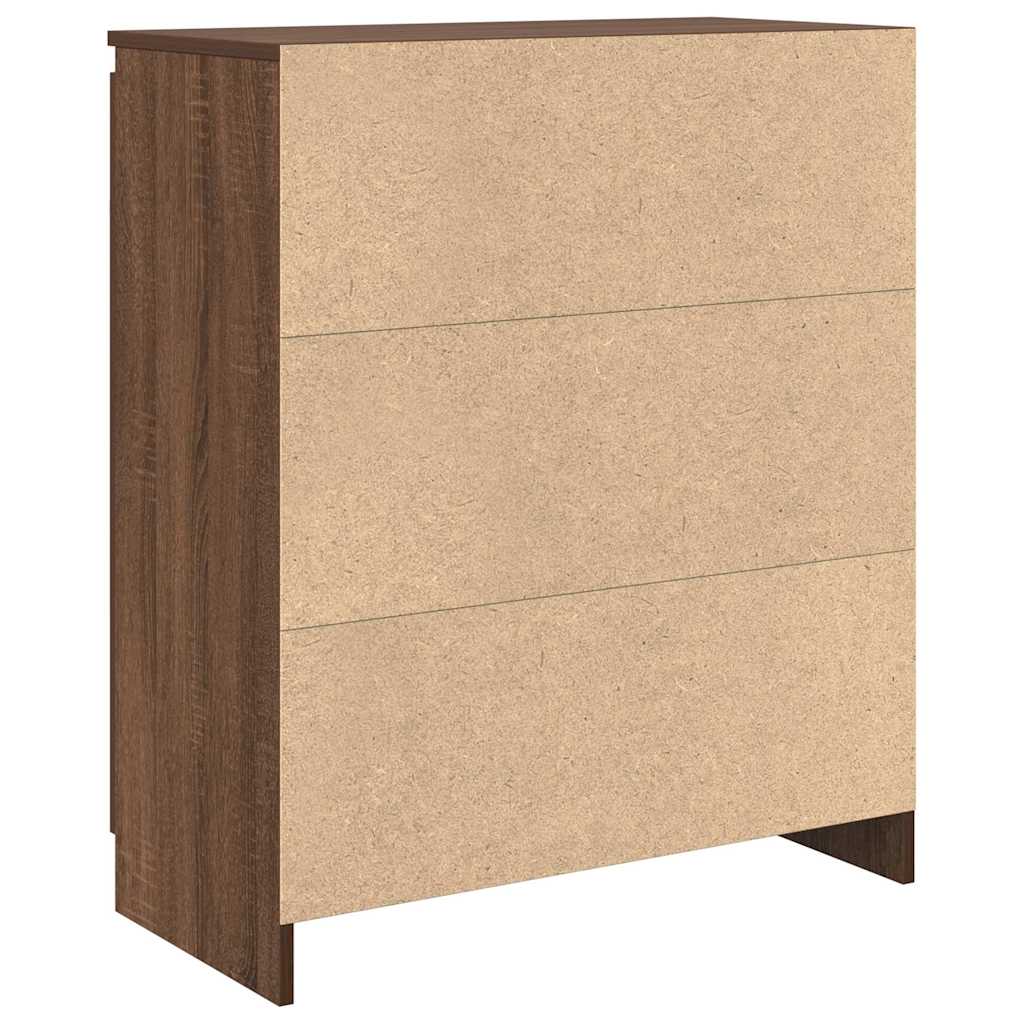 Skjenk Brun Eik med skuff 71x35x84 cm