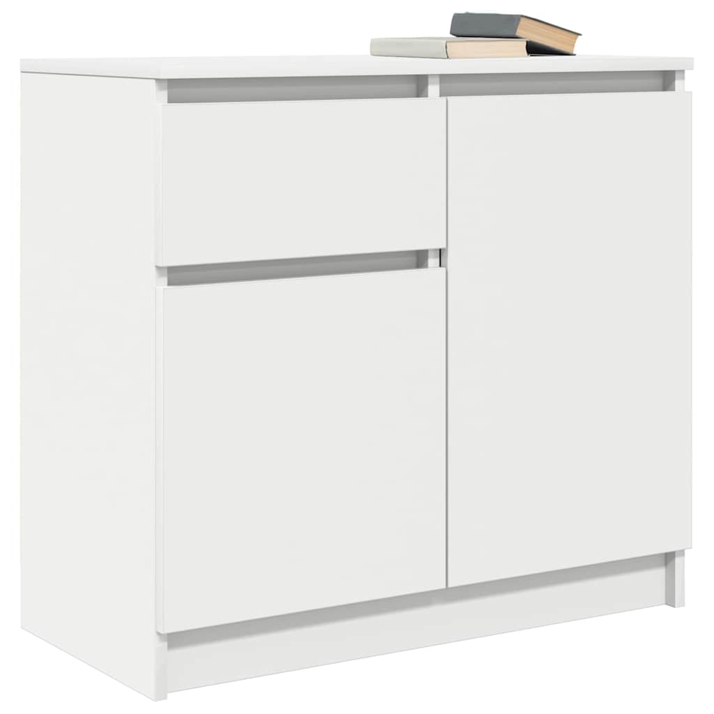 Skjenk Hvit med skuff 71x35x65 cm