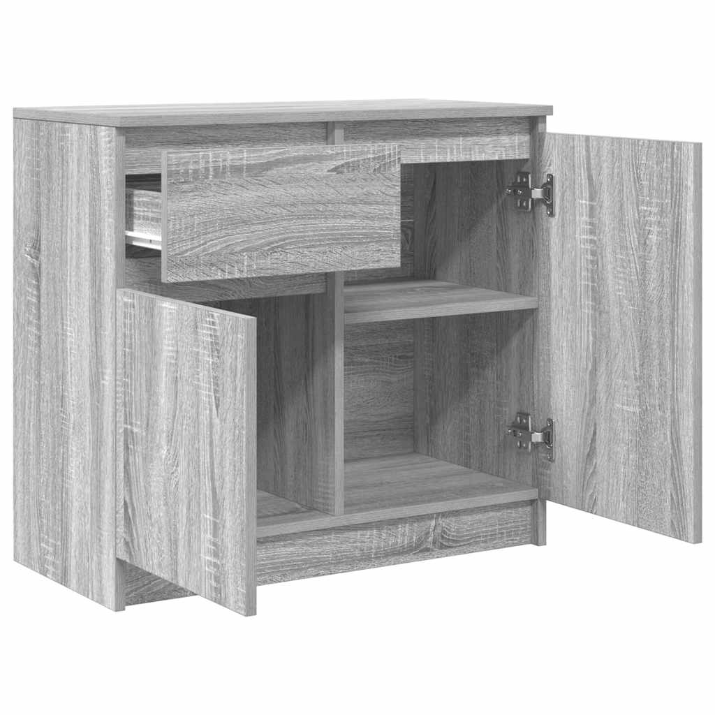 Skjenk Sonoma Grå med skuff 71x35x65 cm