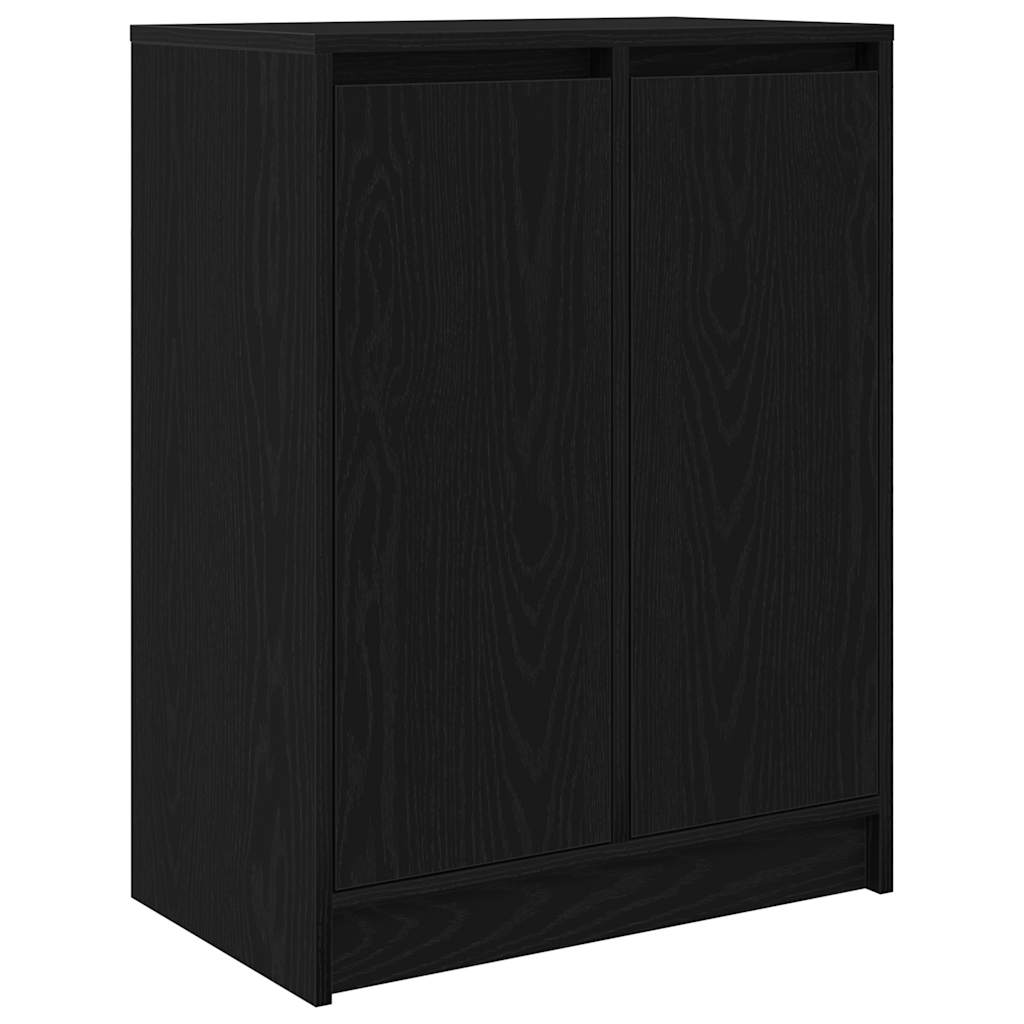 Skjenk Svart Eik 57x34x76 cm