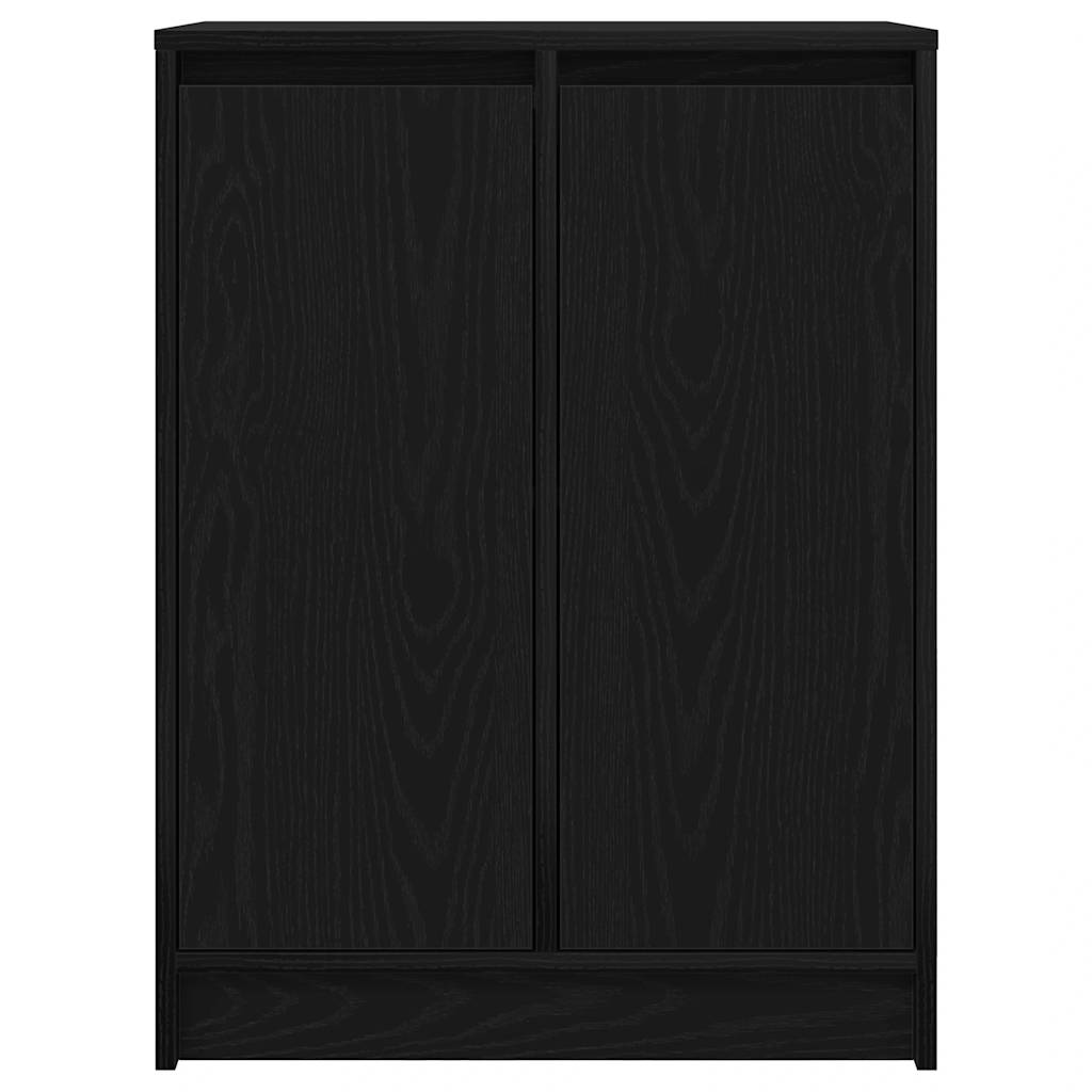 Skjenk Svart Eik 57x34x76 cm