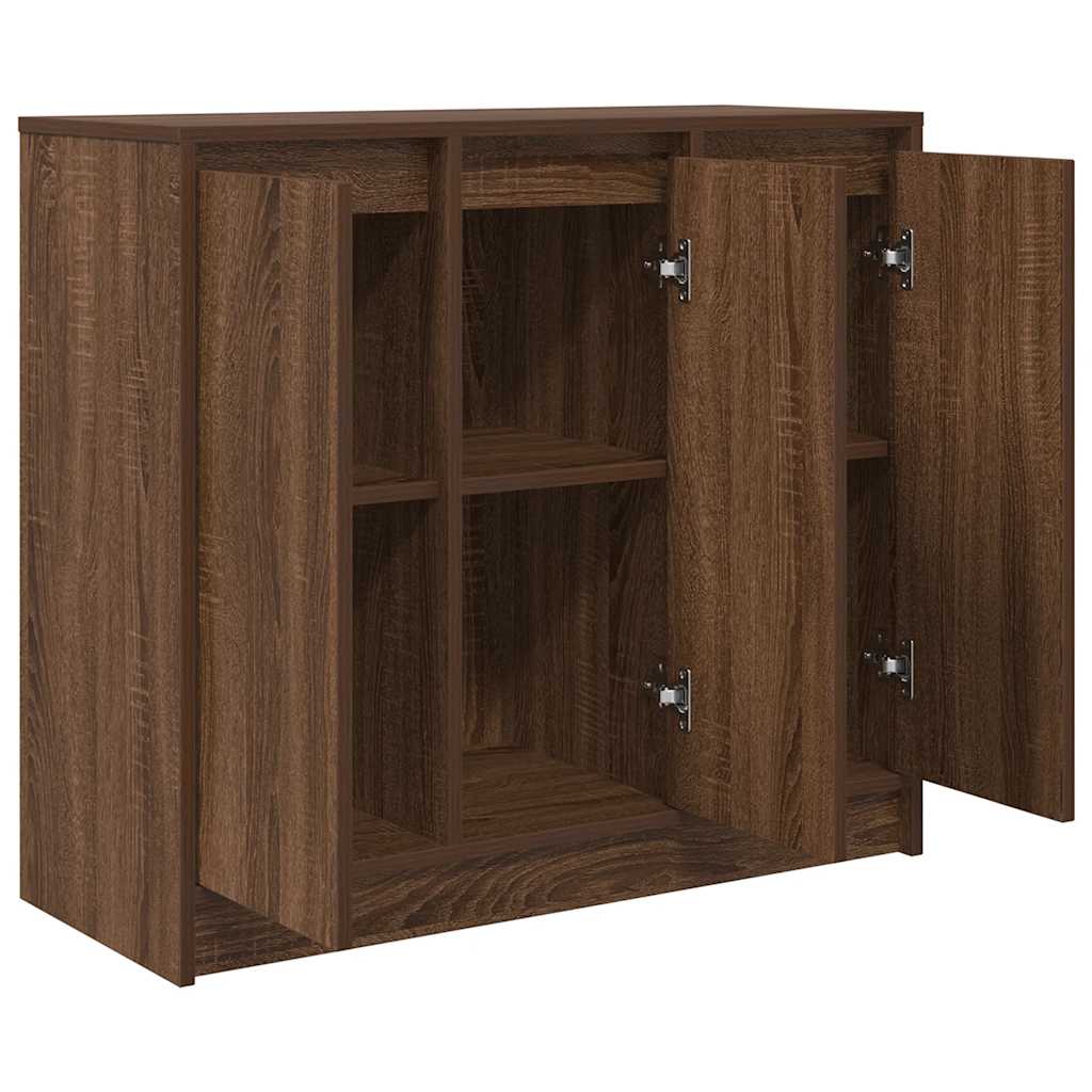 Skjenk Brun Eik 85x34x76 cm