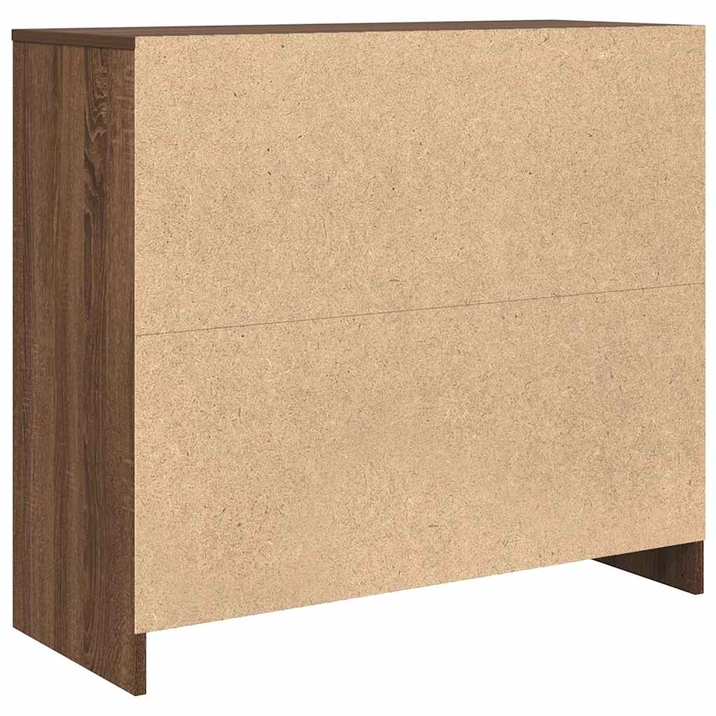 Skjenk Brun Eik 85x34x76 cm