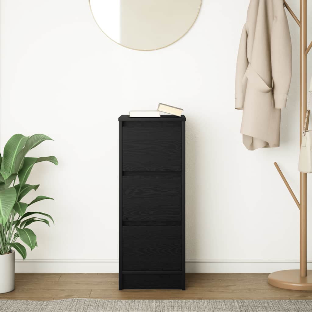 Skjenk Svart Eik 29,5x34x76 cm