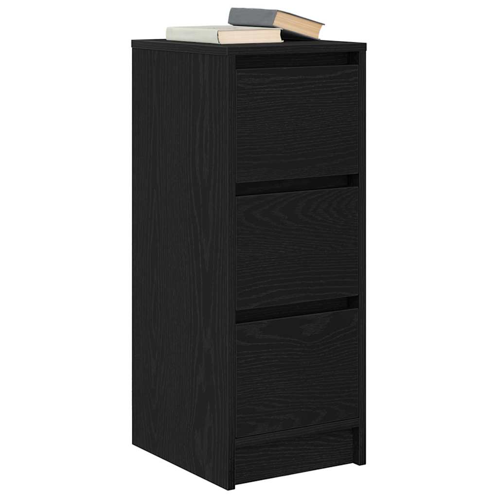 Skjenk Svart Eik 29,5x34x76 cm