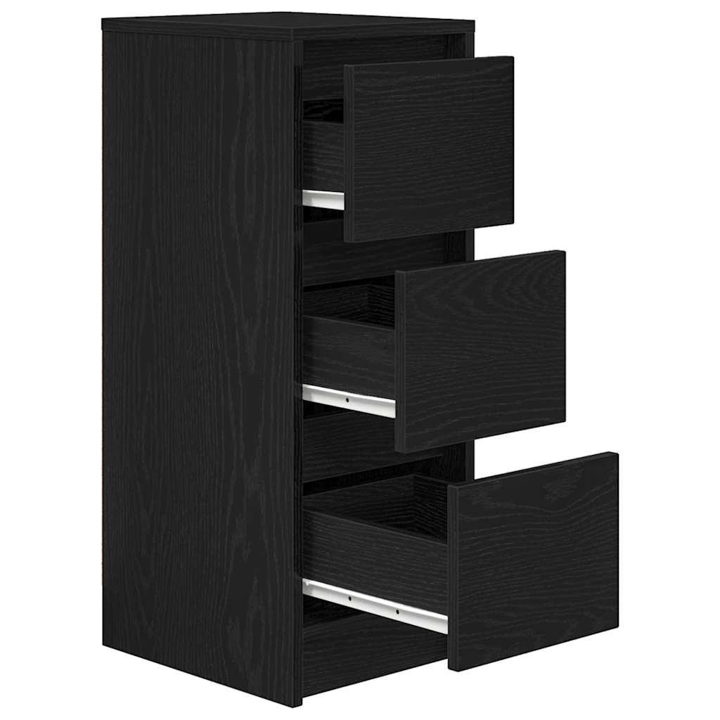 Skjenk Svart Eik 29,5x34x76 cm