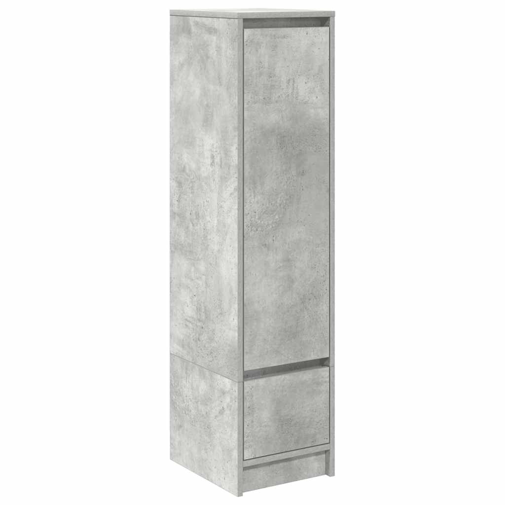 Skap Betonggrå 29,5x34x119,5 cm