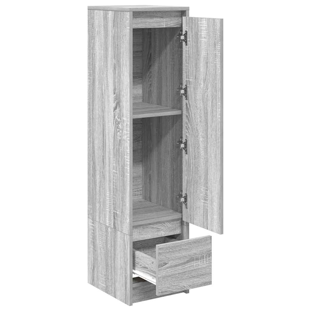 Skap Sonoma Grå 29,5x34x119,5 cm