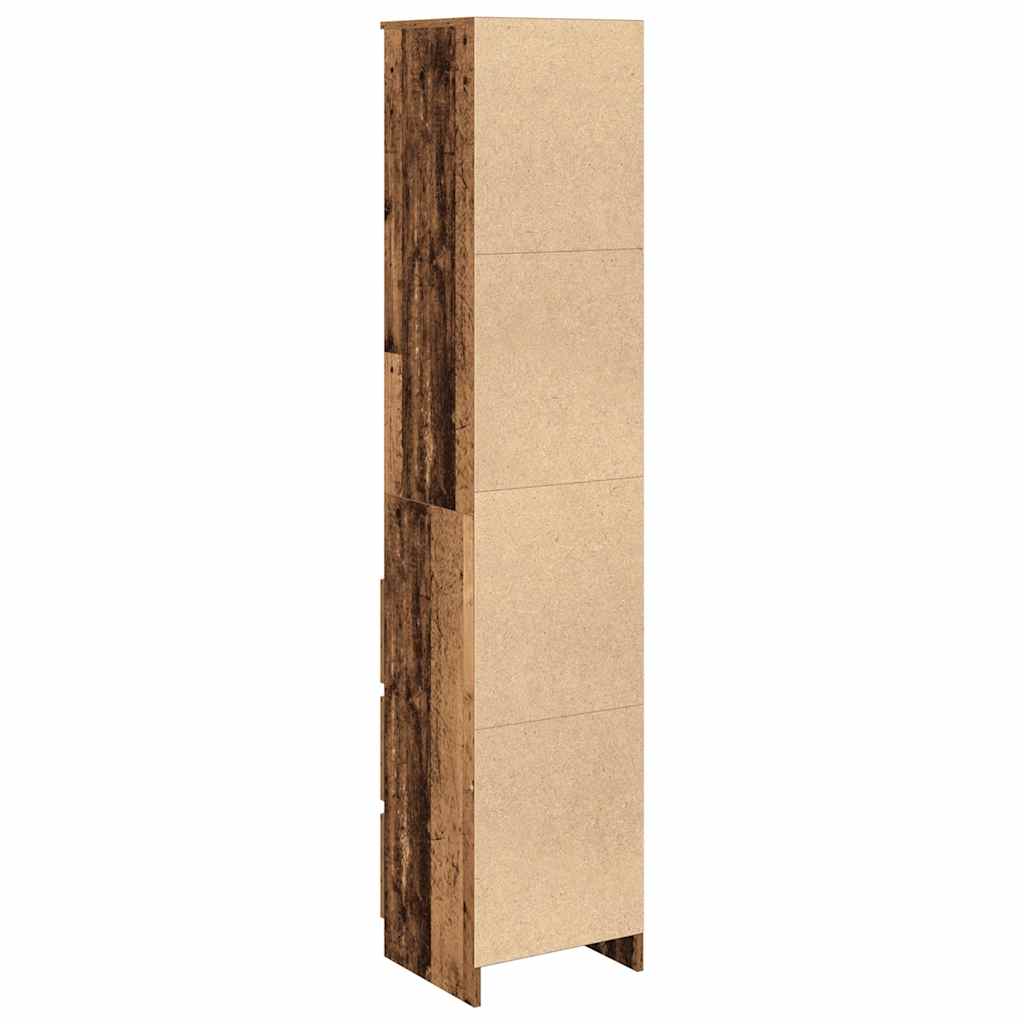 Skap Gammelt Tre 37,5x35x180 cm
