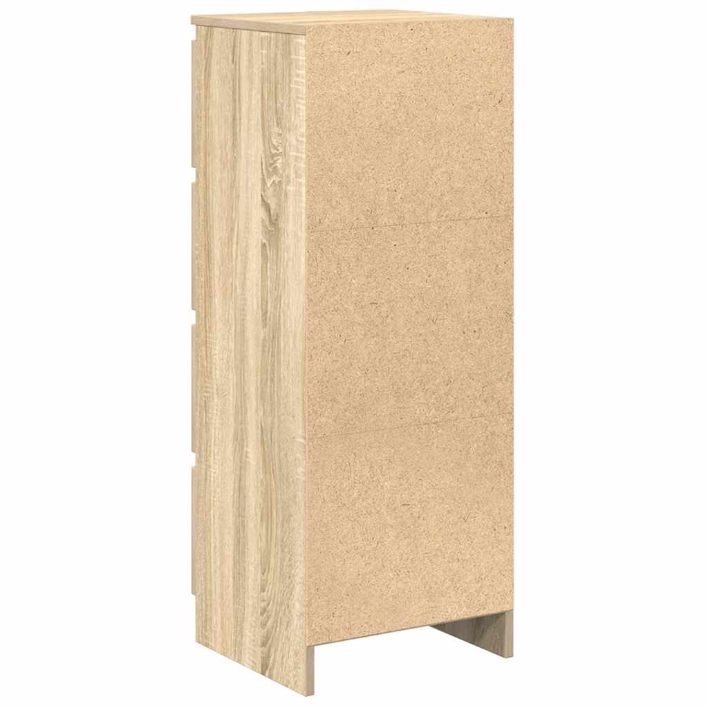 Skjenk sonoma eik 37,5x35x99 cm konstruert tre