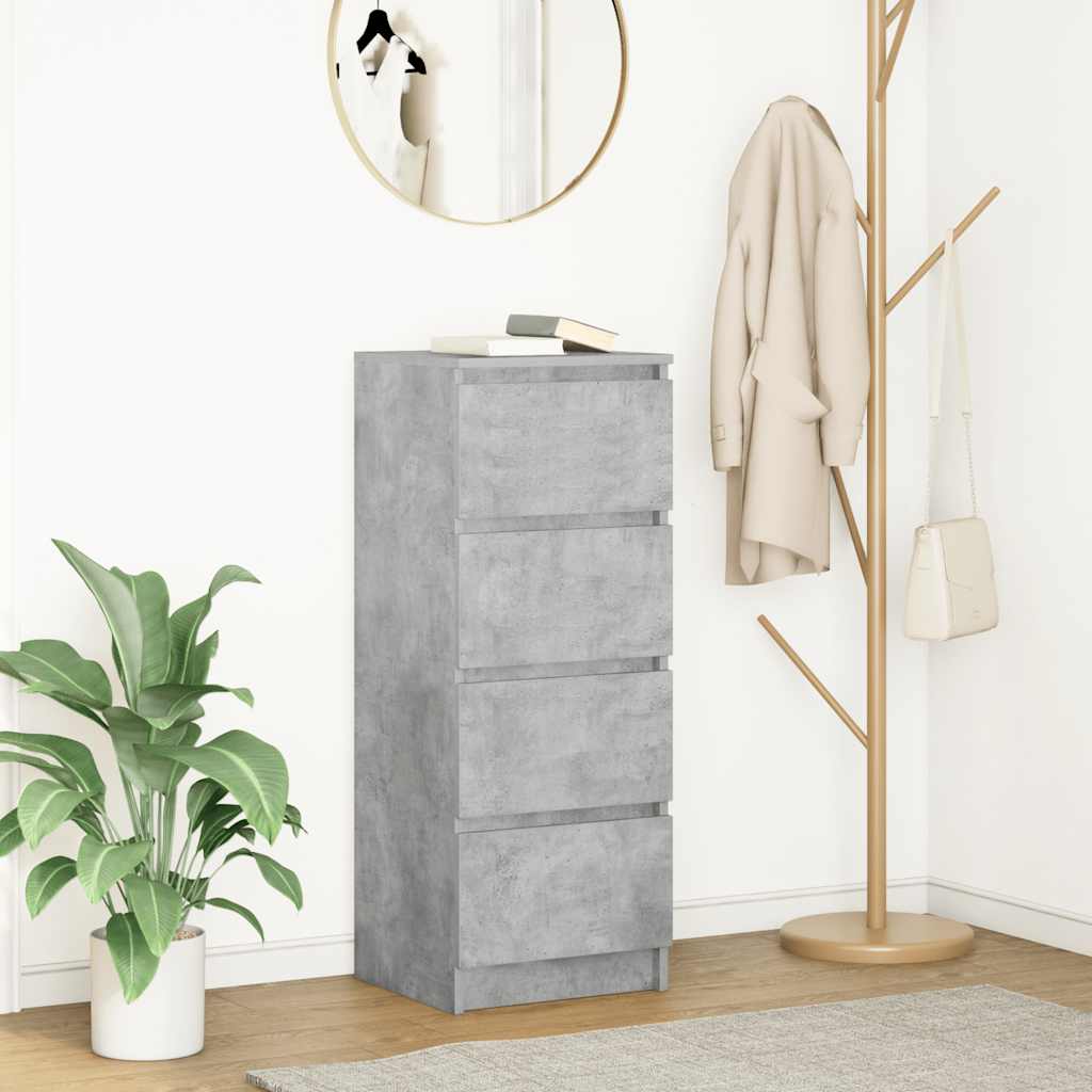 Skjenk Betonggrå 37,5x35x99 cm