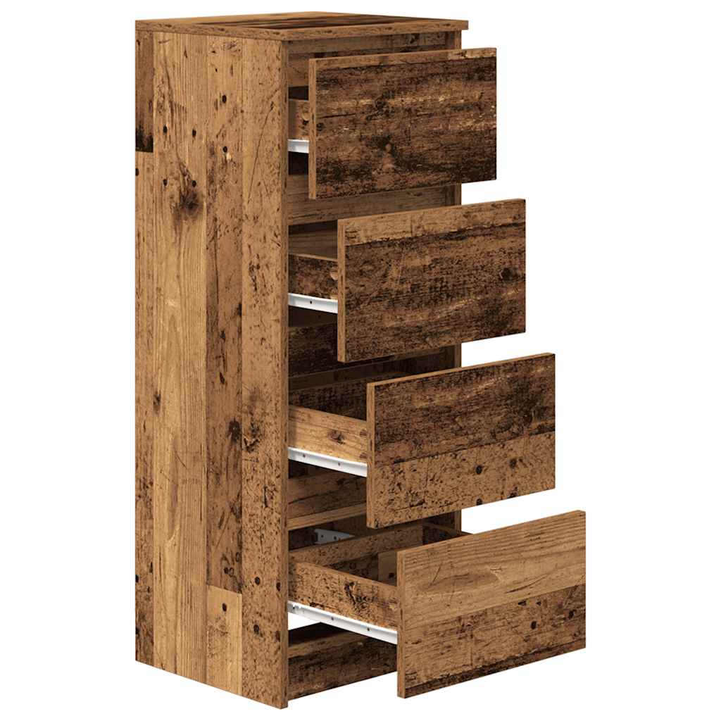 Skjenk Gammelt Tre 37,5x35x99 cm