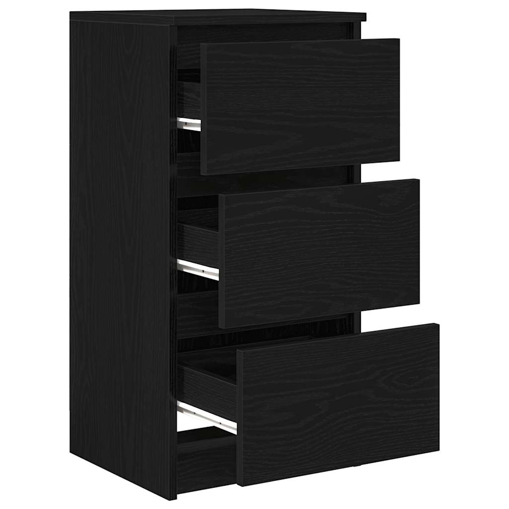 Skjenk Svart Eik 37,5x35x76 cm