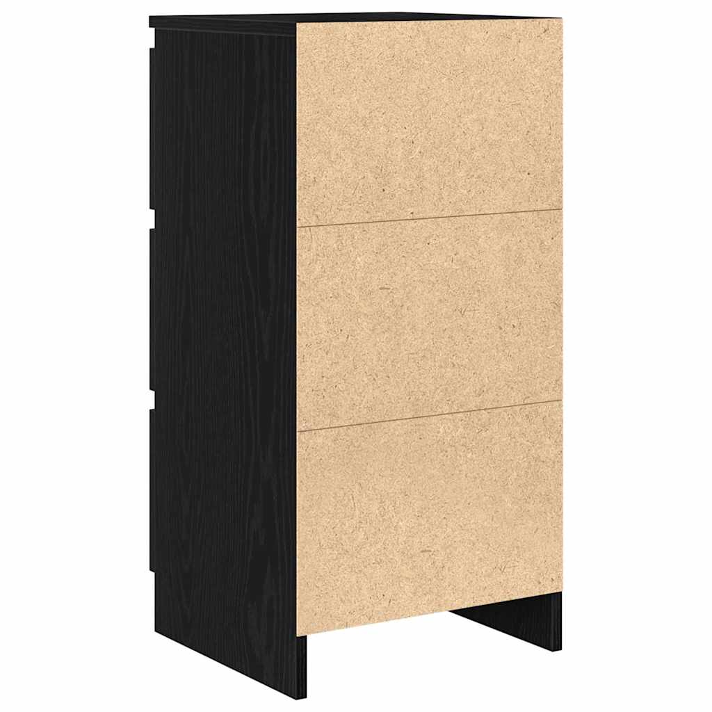 Skjenk Svart Eik 37,5x35x76 cm