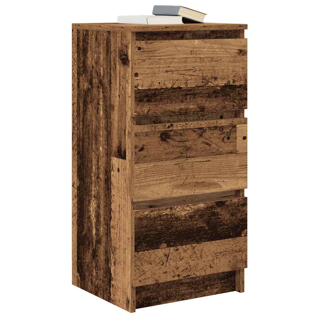 Skjenk Gammelt Tre 37,5x35x76 cm