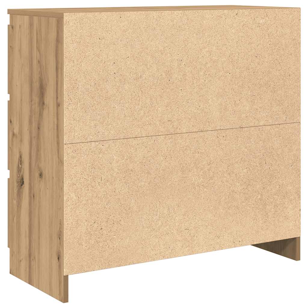 Skjenk Brun Eik 80x35x76 cm