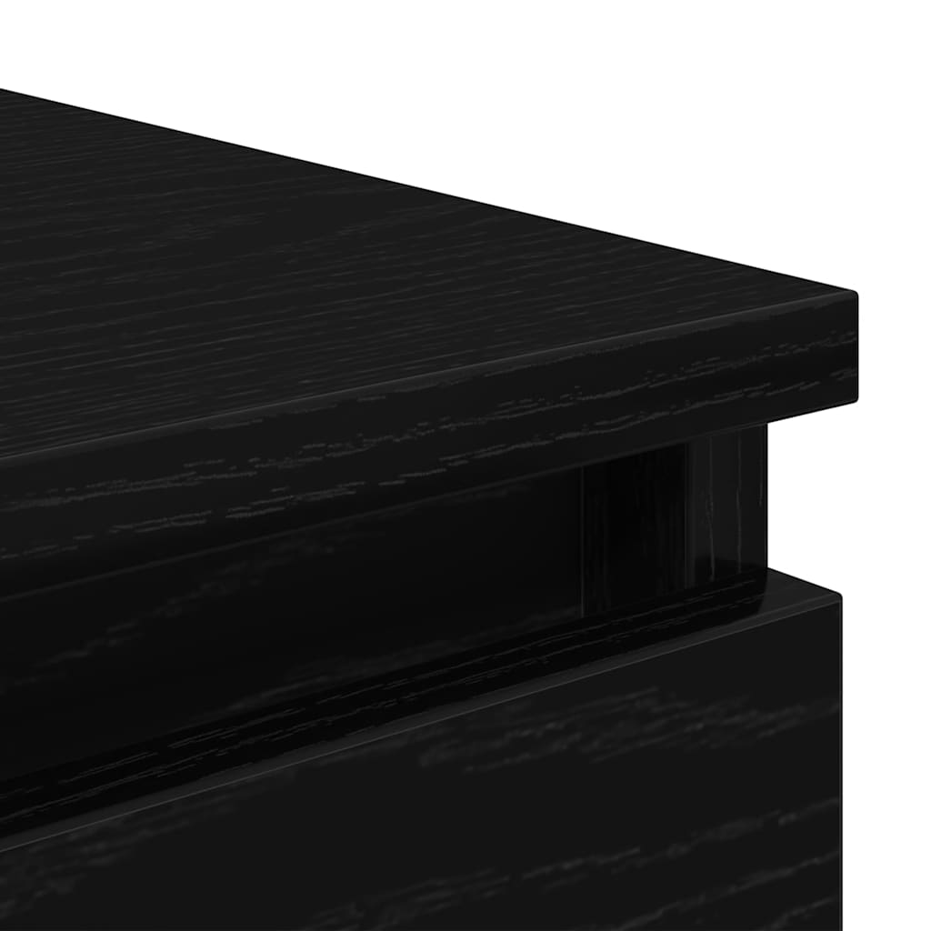 Skjenk Svart Eik 37,5x35x76 cm