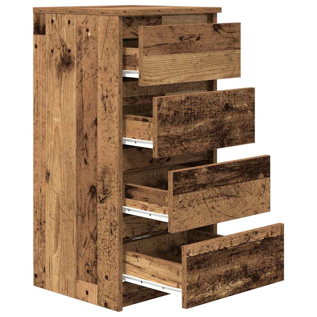 Skjenk Gammelt Tre 37,5x35x76 cm